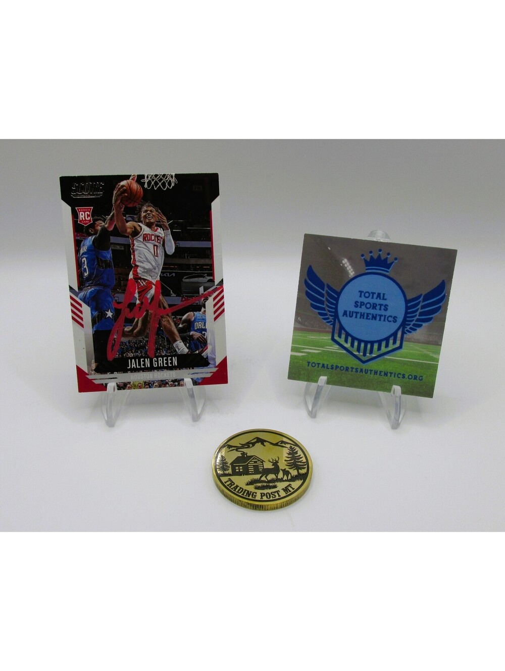 Jalen Green Signed Card With COA (1002779) (Rockets)